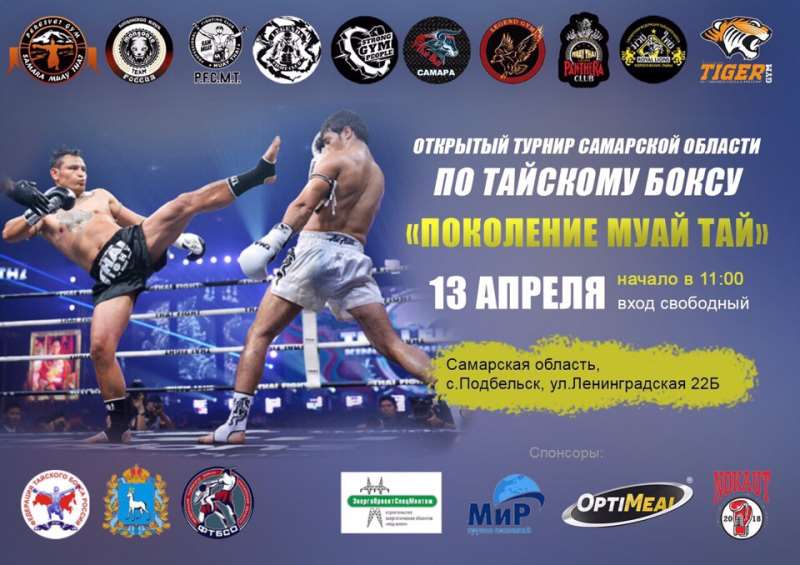открытый турнир по тайскому боксу