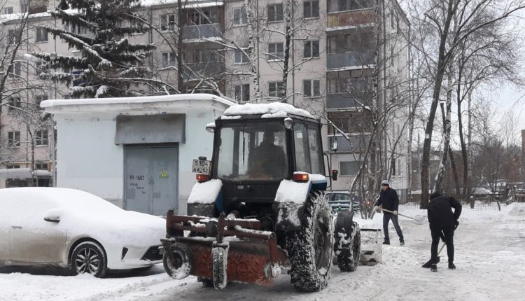очистка снега