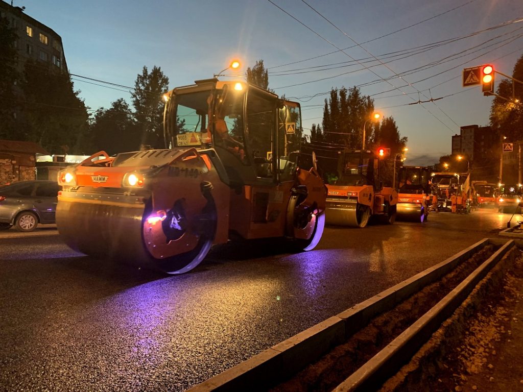 На улице Стара-Загора началась укладка нового асфальтобетонного покрытия  автодороги | 19.06.2020 | Самара - БезФормата