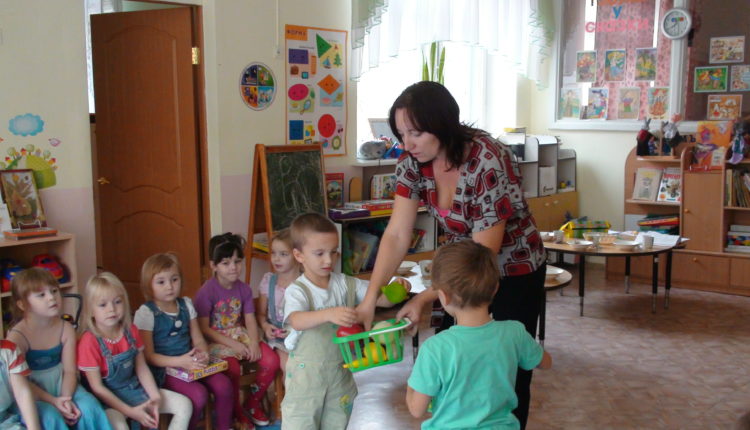 в детском саду