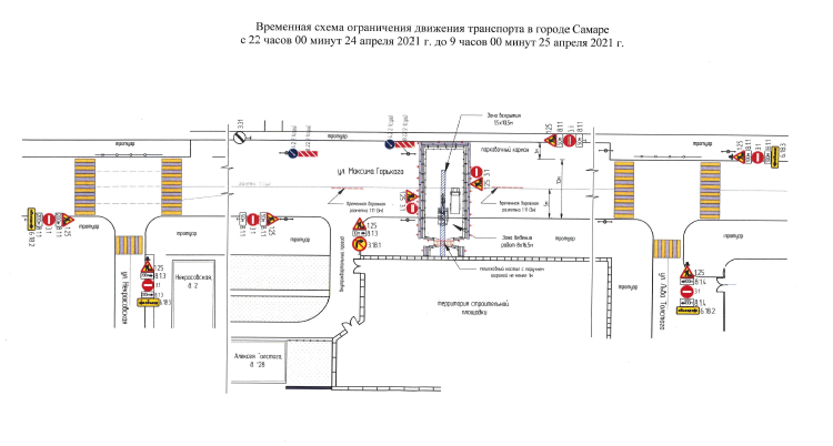 ограничено движение транспорта