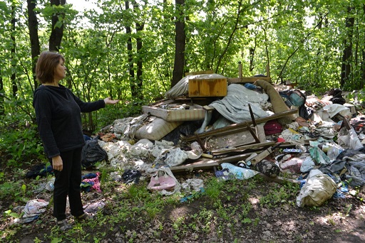 несанкционированная свалка